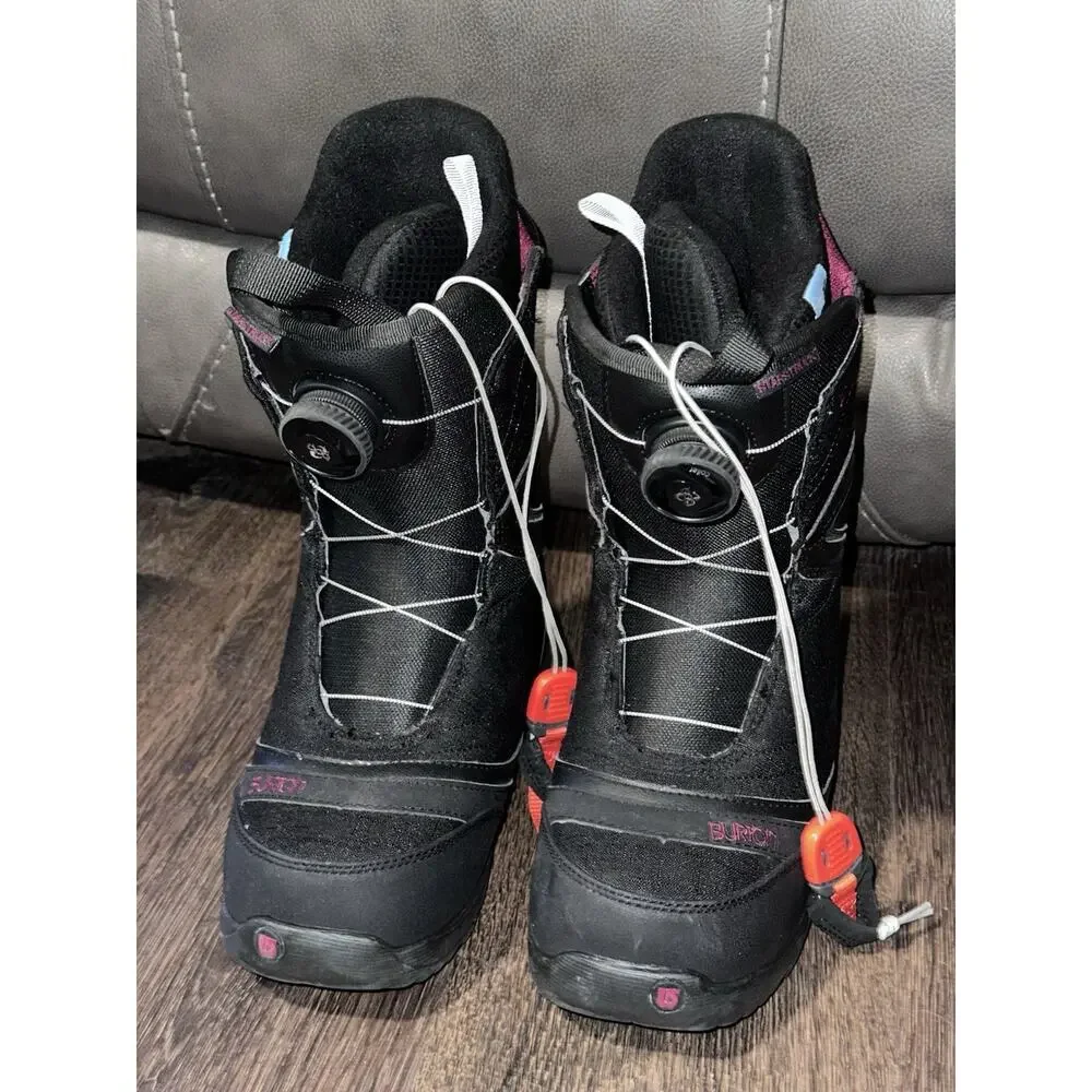 Burton Womens Snowboard Boots starstruck Boas 7 Black